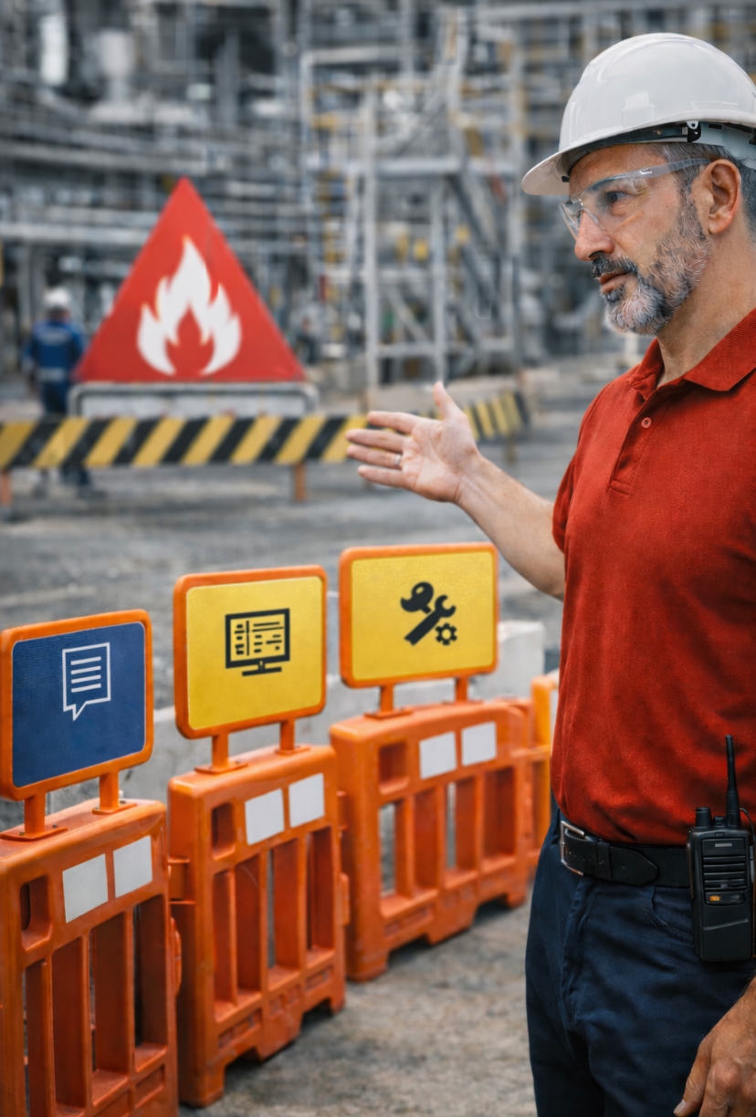 Por qué la gestión del riesgo en activos empieza en tus barreras, no en el peligro